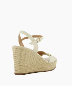 Store Kai - Ecru Wedge Sandals