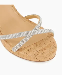 Flash Sale Kali - Silver Wedge Sandals