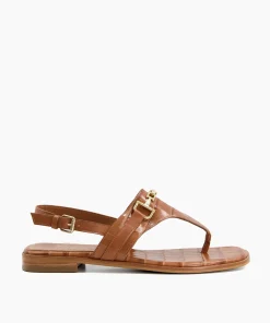 Flash Sale Lexley - Tan Flat Sandals