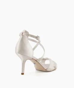 Online Maribel - Ivory Heeled Sandals