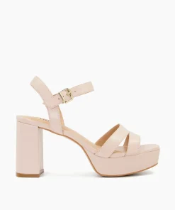 Online Molten - Nude Heeled Sandals