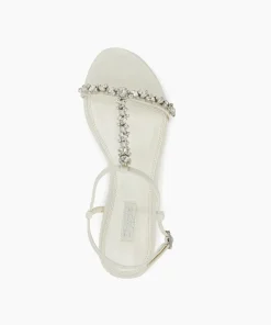 Cheap Nuptuals - Ivory Flat Sandals
