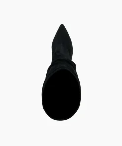 New Slouch - Black Knee High Boots
